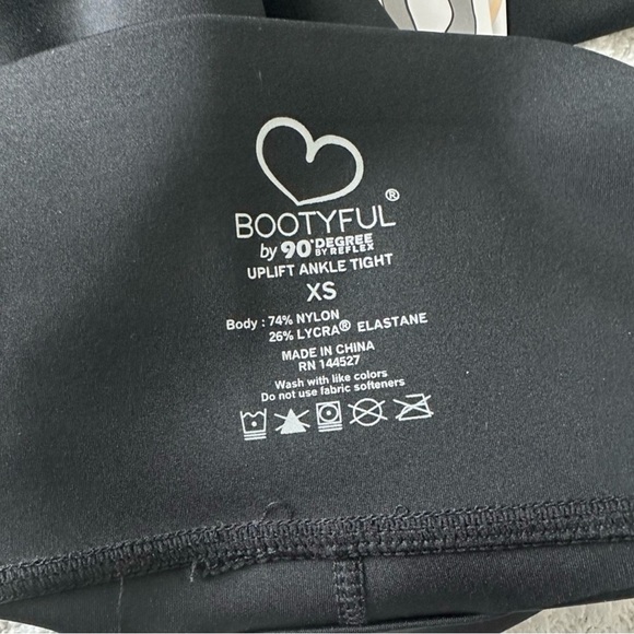 Women's High-Waist Black Leggings - Picture 11 of 16